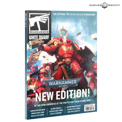 White dwarf, official warhammer magazine, limba engleza, august 2026, arf 527